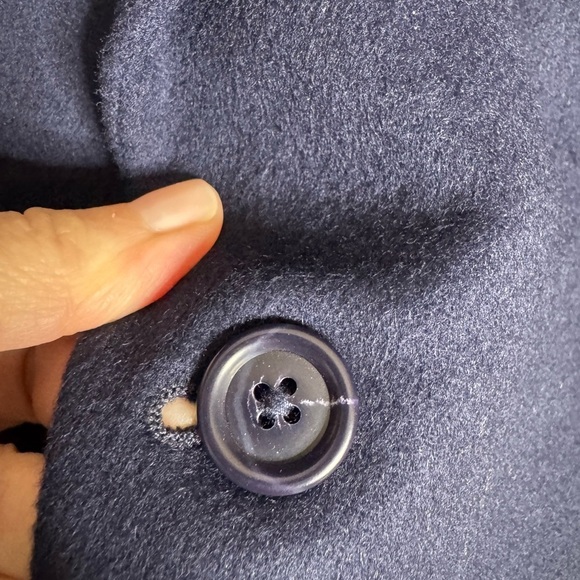 Men! Jos. A. Bank Navy Wool & Cashmere Navy Suit Jacket Blazer size 46R - Picture 4 of 7